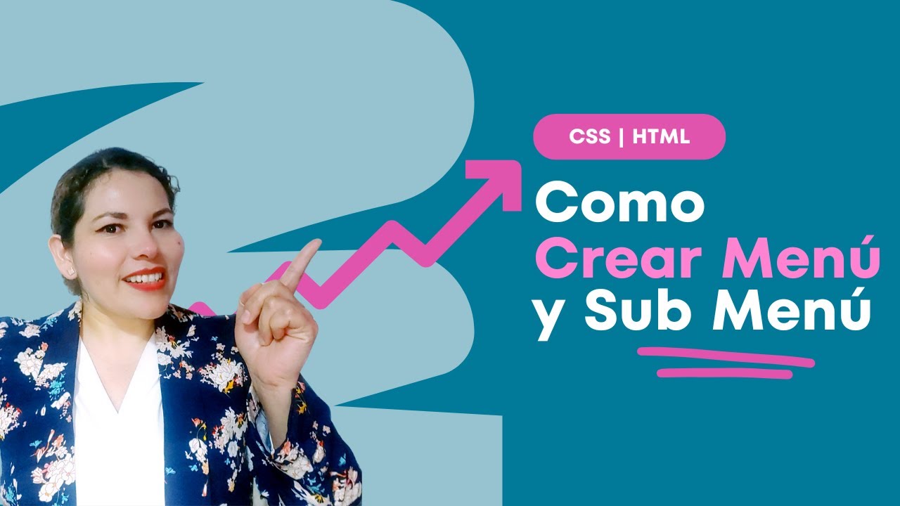 Cómo Crear un Menú y Submenú con HTML y CSS | Guía Completa para Principiantes 🚀💻
