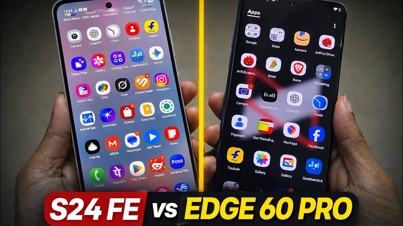(Malayalam)Samsung S24 FE vs Moto Edge 60 Pro | Long-Term Honest Review