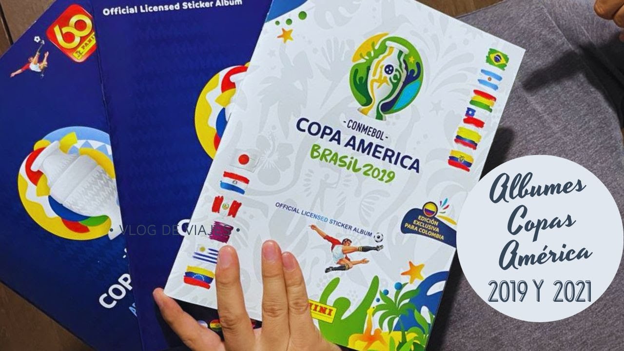❇️ Album COPAS AMERICA 2019 y 2021 🌎 Completamente llenos | PANINI