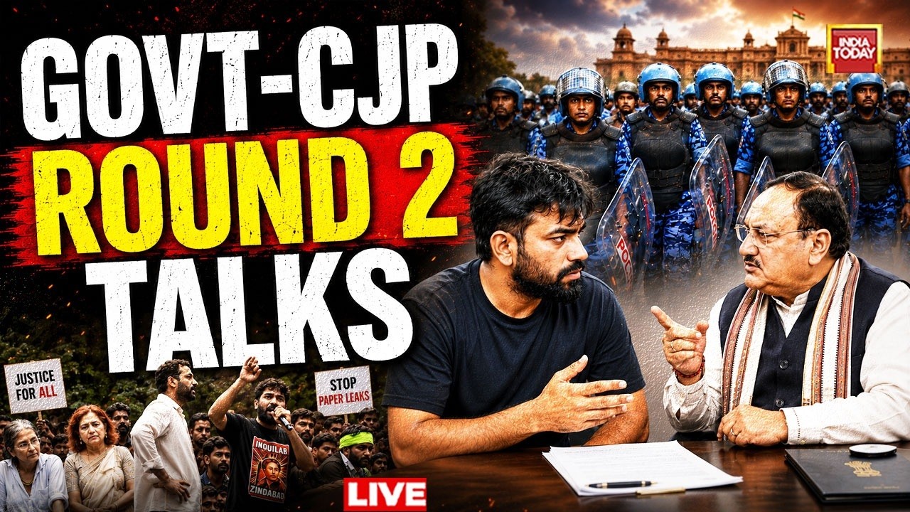 CJP NEET Protest Live News: GOVT-CJP Talks | Delhi Jantar Mantar Protest | NEET Protests | NEET News