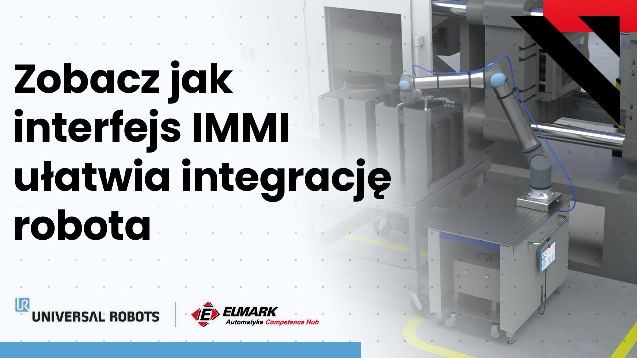 Automatyzacja wtryskarek w praktyce. Robot wsp&oacute;łpracujący UR20 w akcji