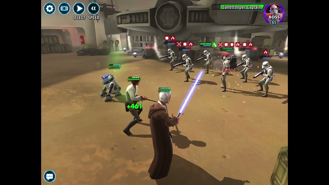 Commander Luke Skywalker Tier 2 Guide! #starwars #lukeskywalker #swgoh