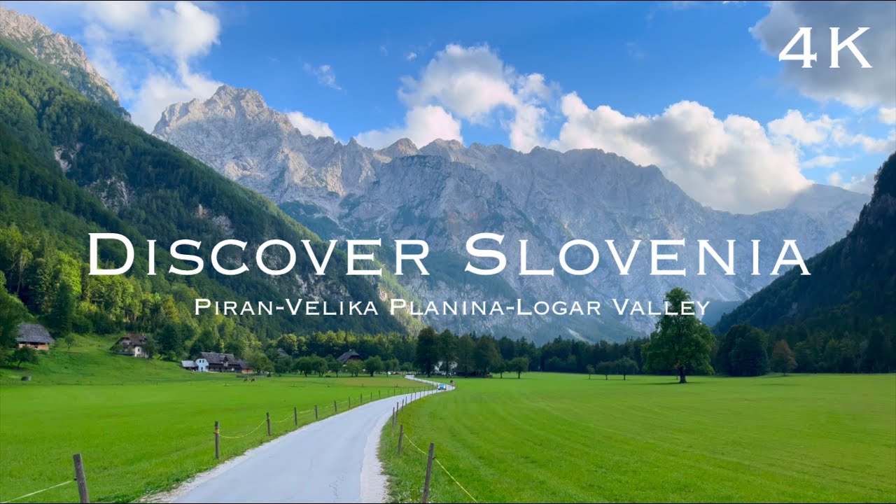Discover Slovenia in 4K | Piran, Velika Planina and Logar Valley – Slonenia Part 5.