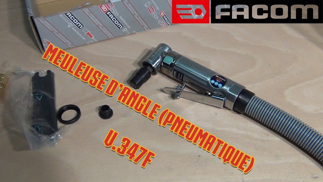 Meuleuse d'angle (pneumatique) V.347F + BONUS - [Facom]