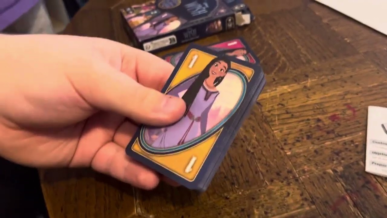 Wish - UNO Card Game Unboxing