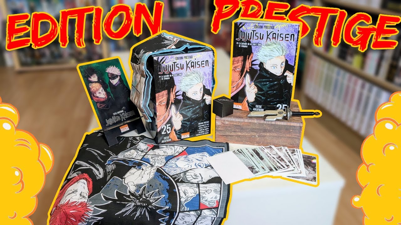 ENCORE UNE ÉDITION PRESTIGE ???? - (Unboxing édition prestige Jujutsu Kaisen 25)