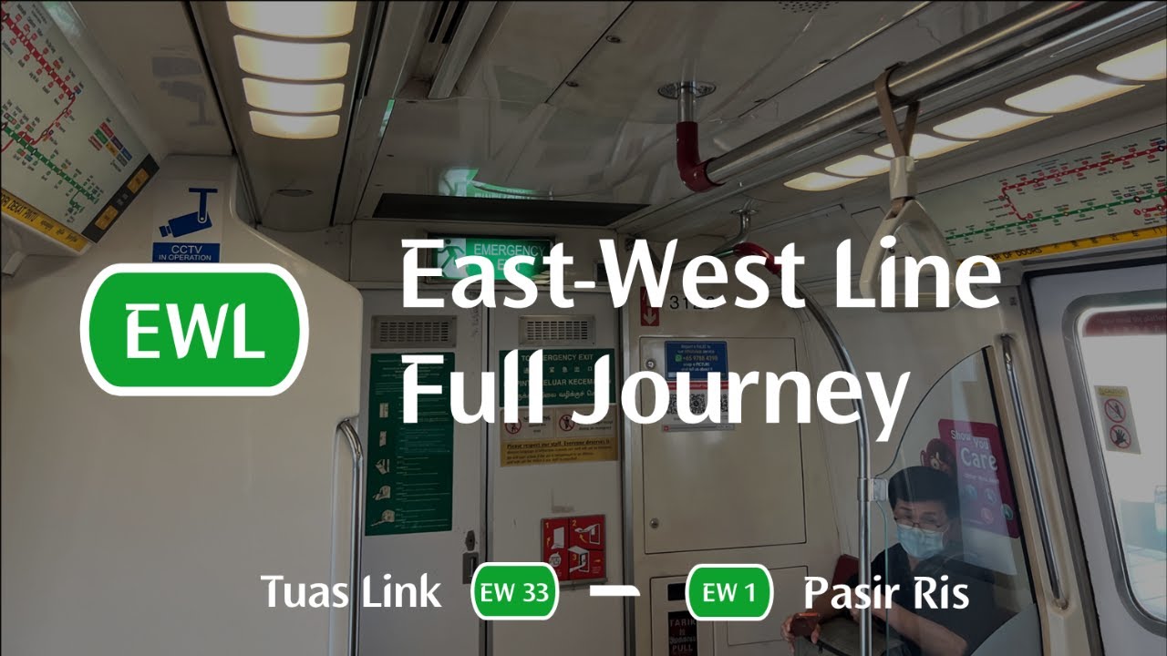 [Retired ; EWL Full Journey][SMRT] KHI C151 ~ 125/126 EW33 Tuas Link → EW1 Pasir Ris