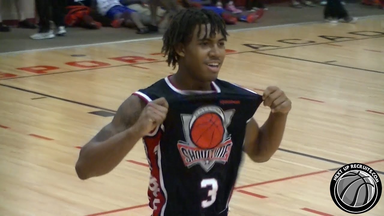 Corey Sanders entertains crowd with BACKFLIP & MORE in game - Showtime Ballers 2015 PG