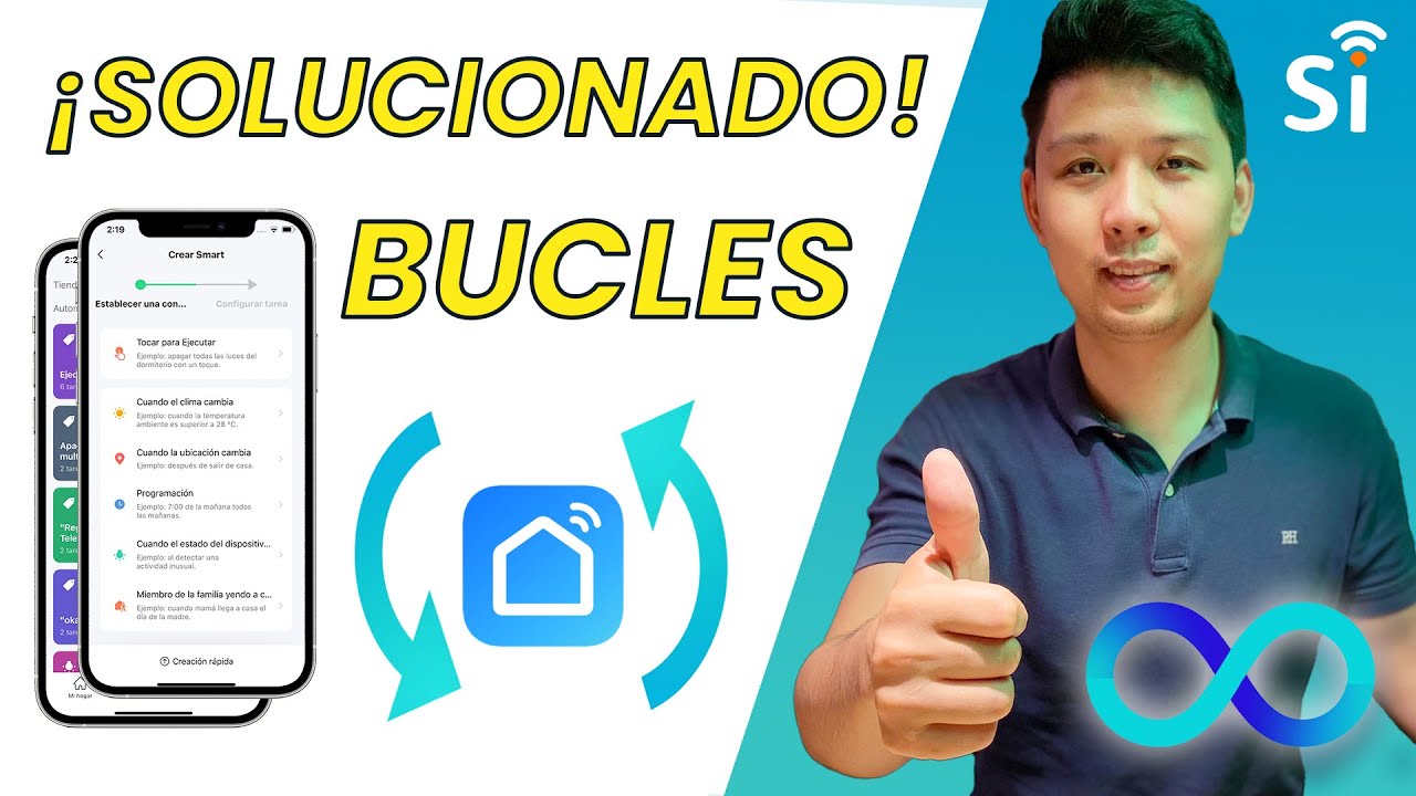 Crear bucles en Smart Life con Automatizaciones