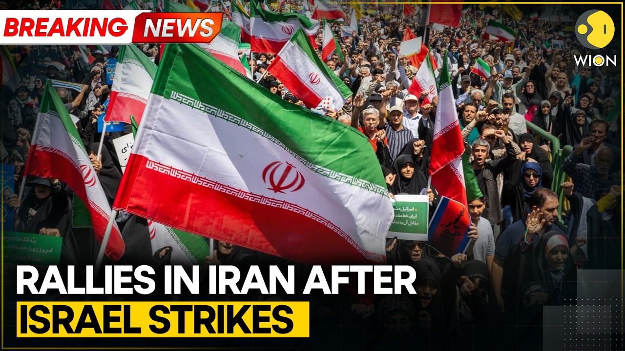 BREAKING: Rallies in Iran After Israel Strikes | Ali Larijani Death Claim Fuels Tensions | WION