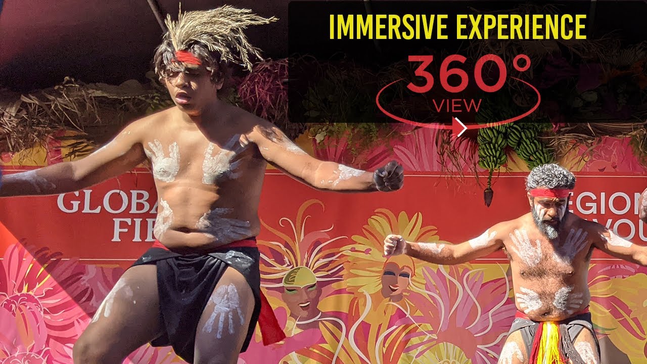 Nunukul Yuggera Aboriginal Dance Company in VIRTUAL REALITY