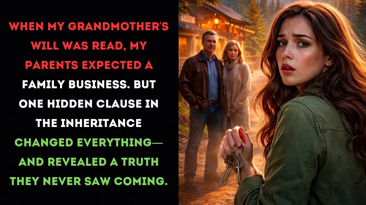 My Grandmother Left Me the Lodge… But Her Final Rule Shocked My Parents #reddit #redditstory 
