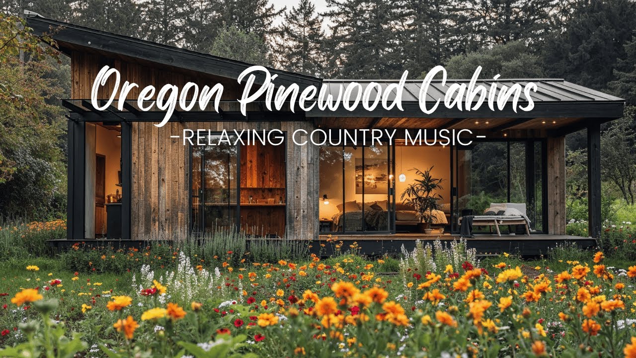 Oregon Pinewood Cabins | Relaxing Country Music