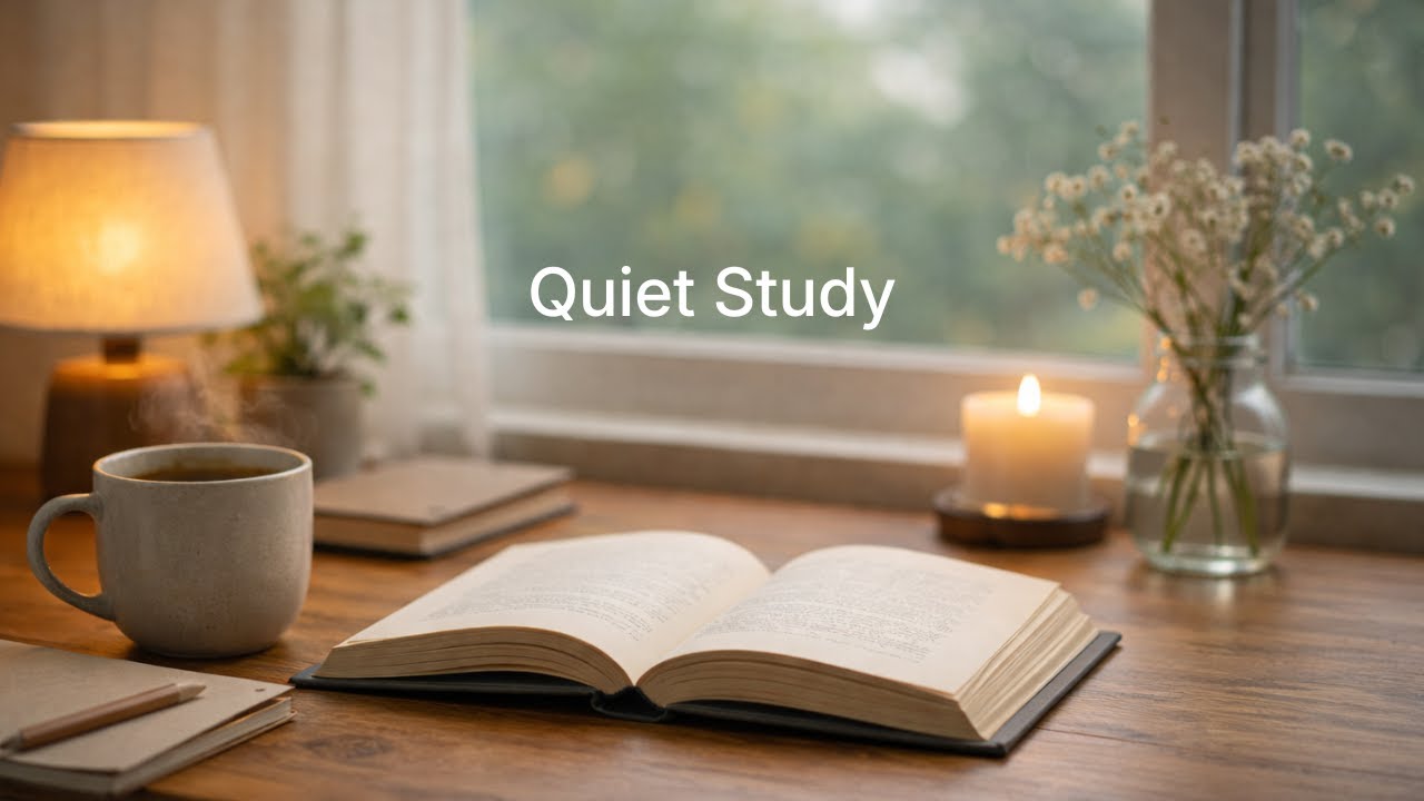 When your mind won’t slow down — gentle calm for focus & rest (2 hours)