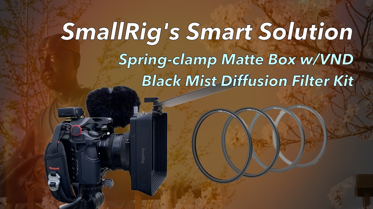 SmallRig All-in-One: Matte Box, VND, Mist – Stack It Up!