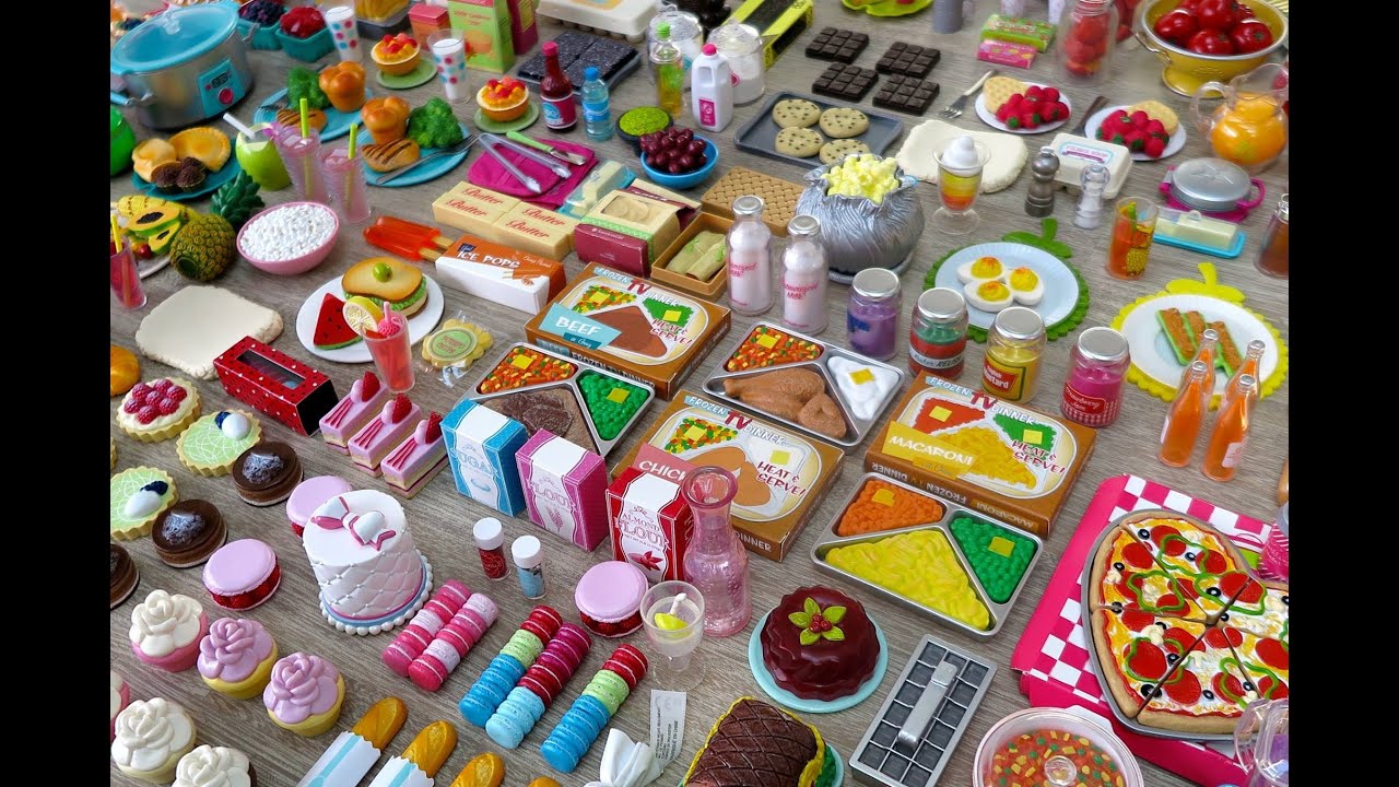 Наборы продуктов для кухни American Girl!