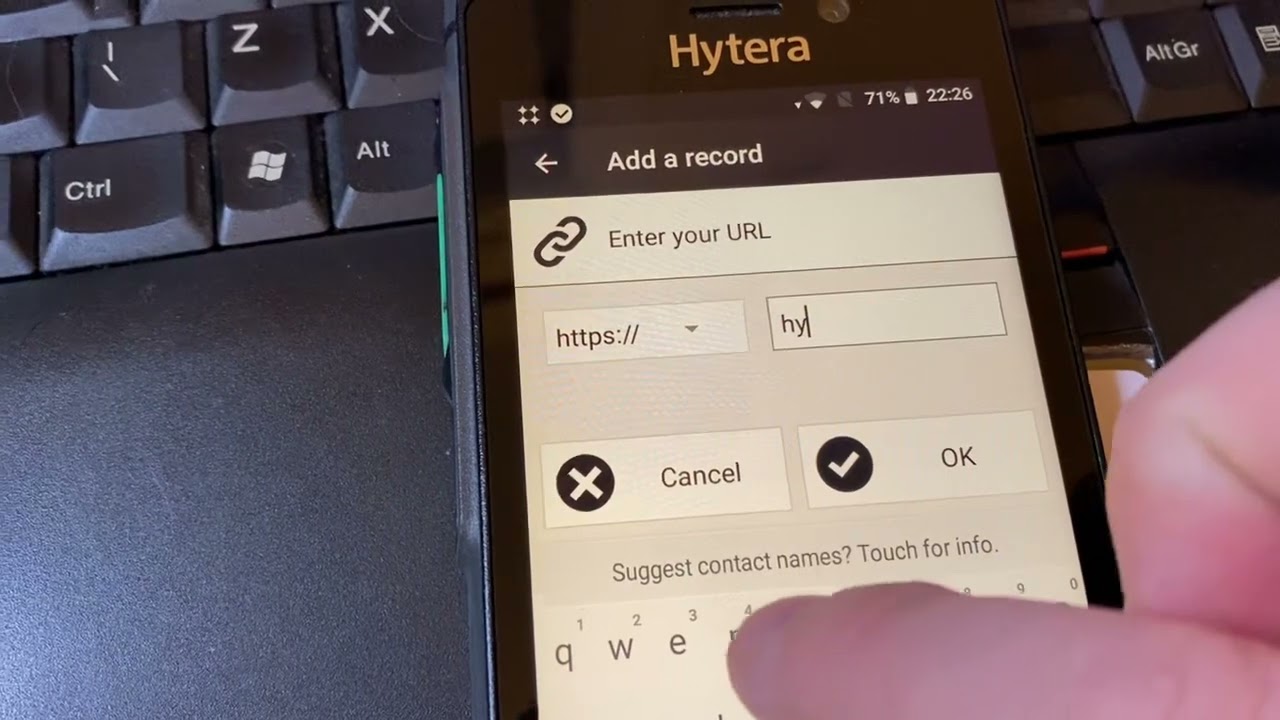 Hytera PNC 550 NFC Test