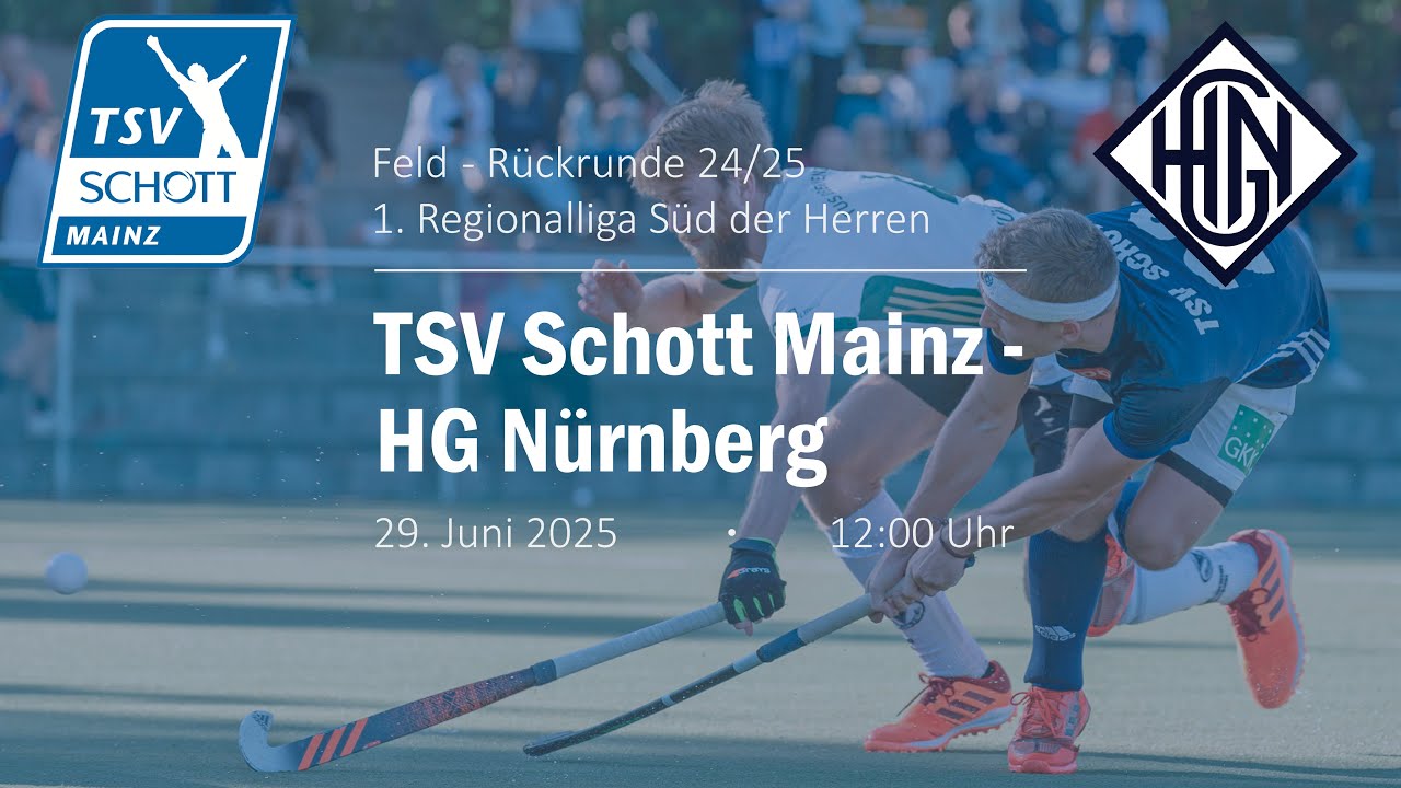 1. Herren TSV Schott Mainz vs. HG Nürnberg // Feldsaison 2024/25