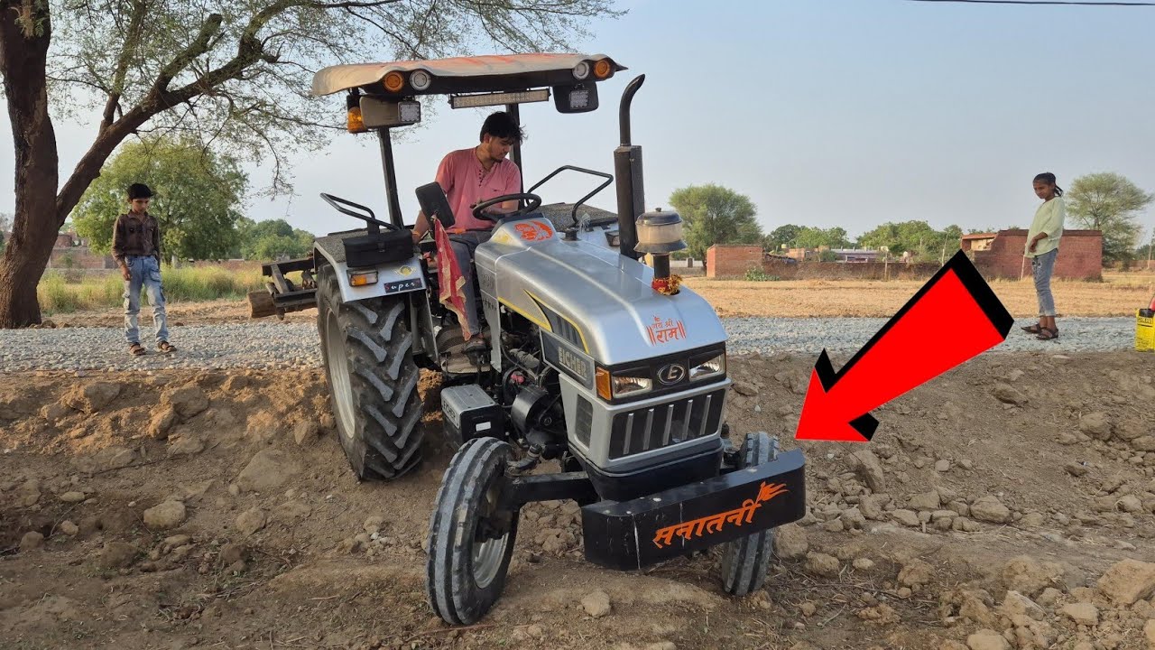 तेल खतम हो गया 😱 The oil Ran Out . Eicher 380 Tractor | Cultivator Performance