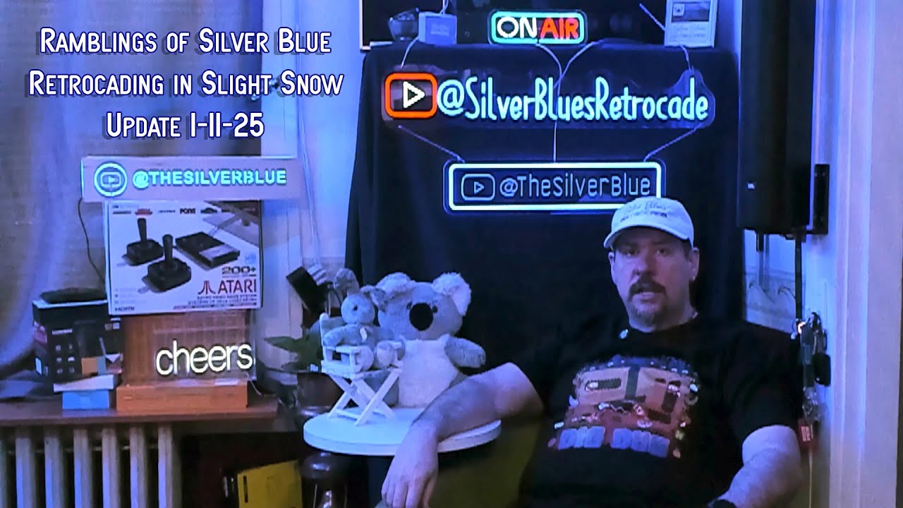 Ramblings of Silver Blue (Retrocading in Slight Snow) 1-11-25