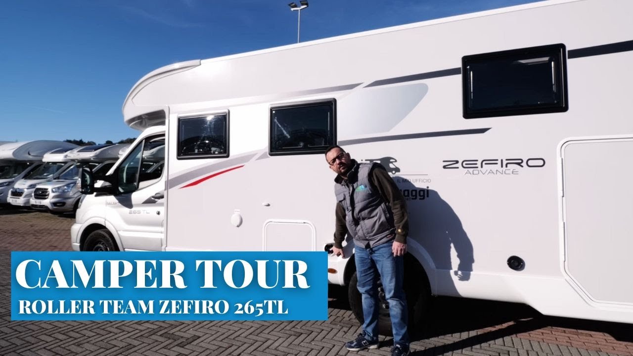 Roller Team Zefiro 265 TL - semintegrale 4 posti con letto nautico