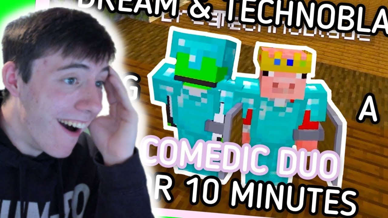 Reaction to Technoblade and Dream being comedic Duo | YLYL