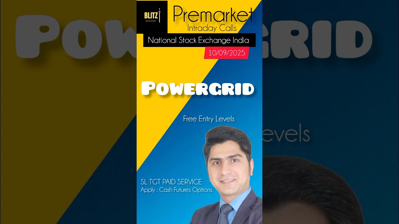 Powergrid Intraday Tip 10/9/2025 nse india