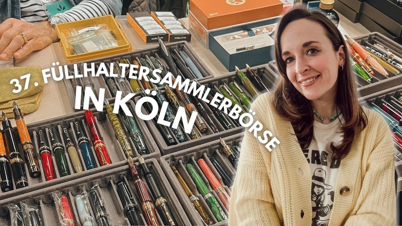 MEIN BESUCH BEIM 37. F&Uuml;LLHALTERSAMMLERTREFFEN IN K&Ouml;LN ✒️ | Minivlog | Analog Living
