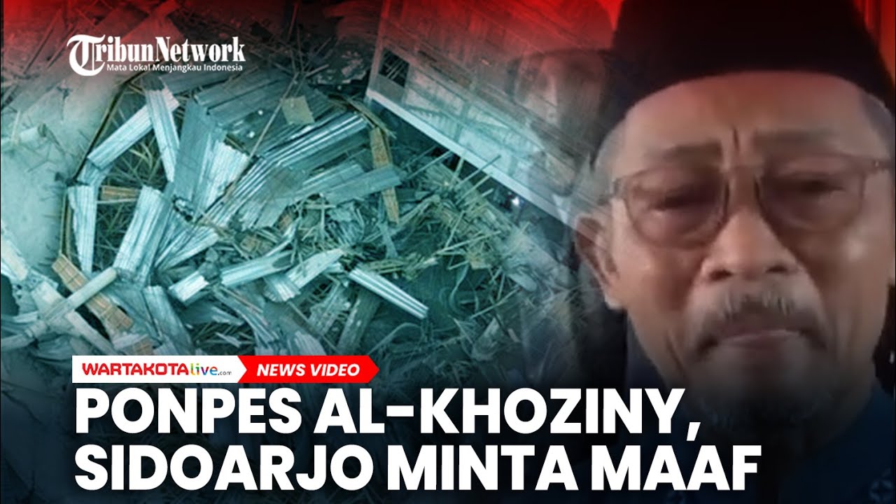 Ponpes Al-Khoziny Sidoarjo Mohon Maaf, Janji Berbenah Usai Musala Ambruk