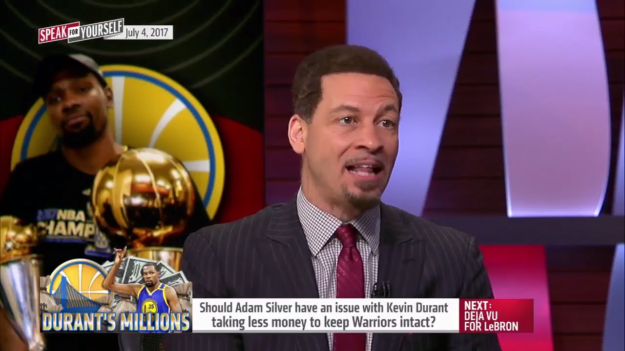 Is Kevin Durant taking less money an issue for Adam Silver and the NBA? | SPEAK FOR YOURSELF