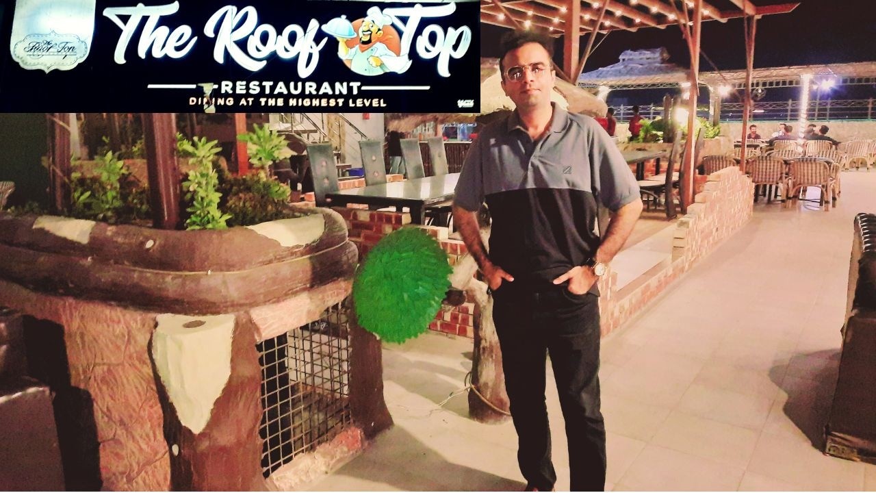 The Roof Top Restaurant Latifabad Hyderabad Sindh | The Roof Top Restaurant Review|Shoaib Ahmed Dayo