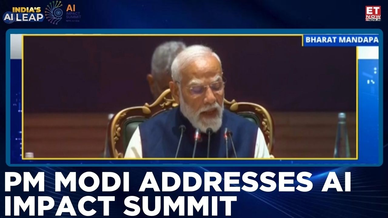 PM Modi at AI Summit 2026 | Human-Centric AI Vision | Data  Framework For AI Training |Business News