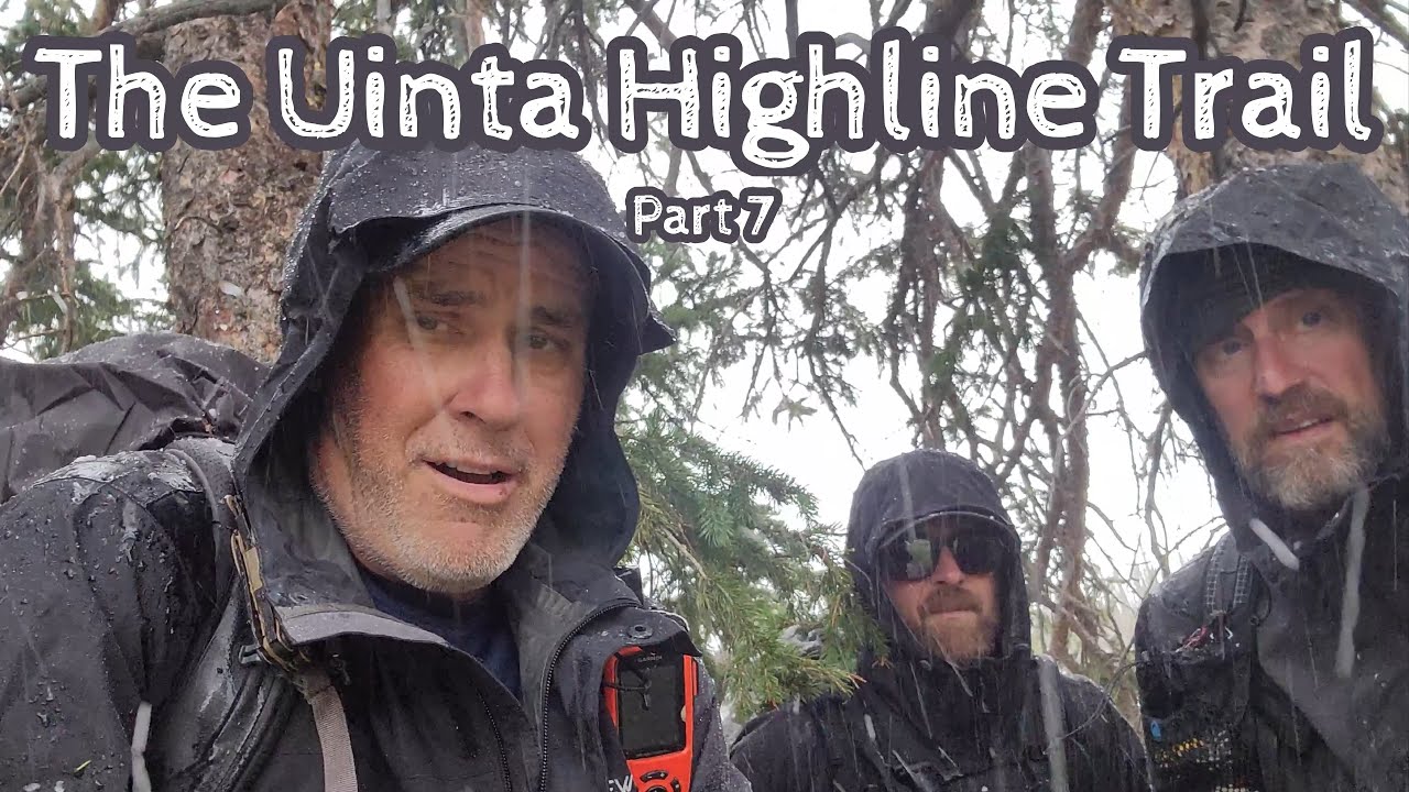 The Uinta Highline Trail 2022, Part 7, Day 6 Cont. Rocky Sea Pass #hailstorm #uintahighlinetrail