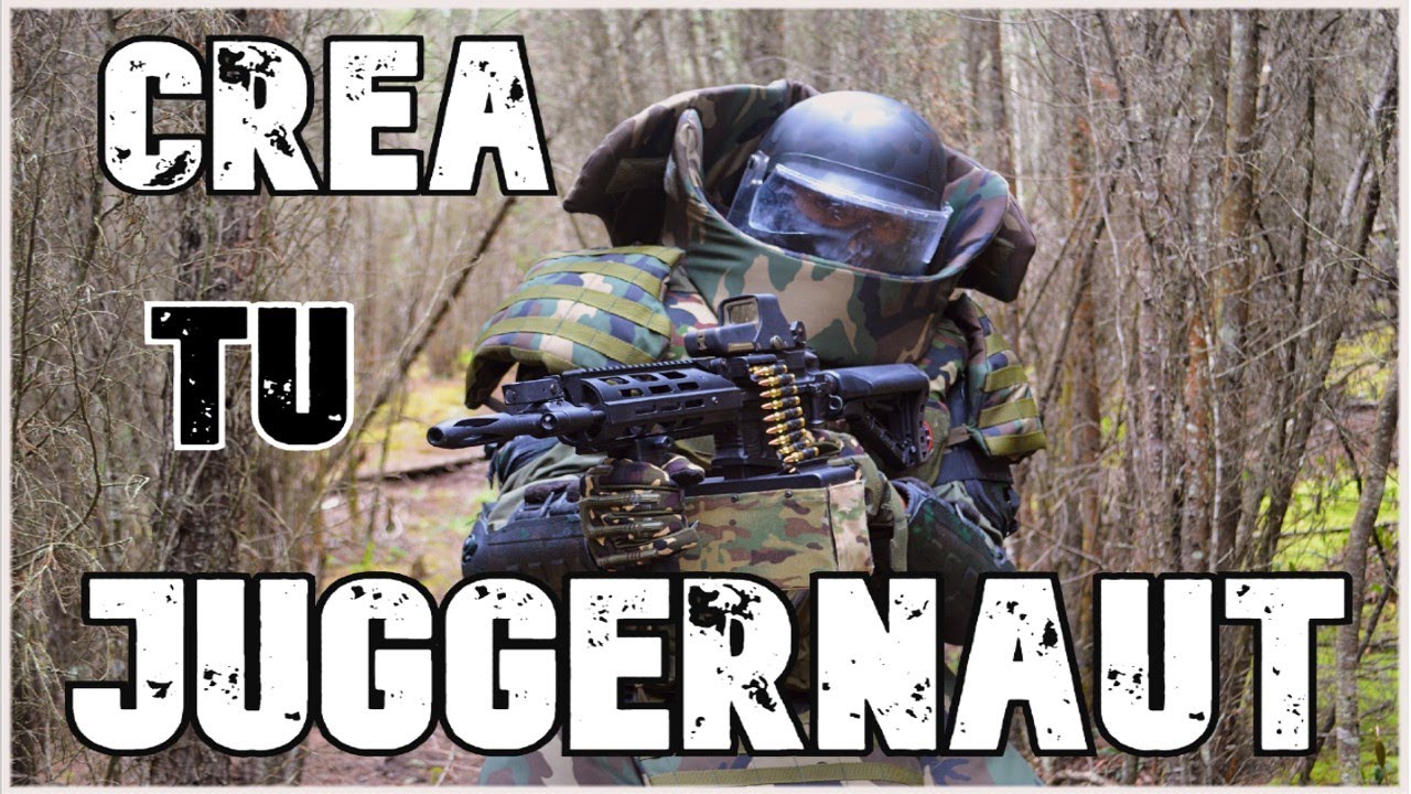 COMO CREAR TU JUGGERNAUT 💀 / 💀 Gameplay en español 💀 / 💀 AIRSOFT COLOMBIA