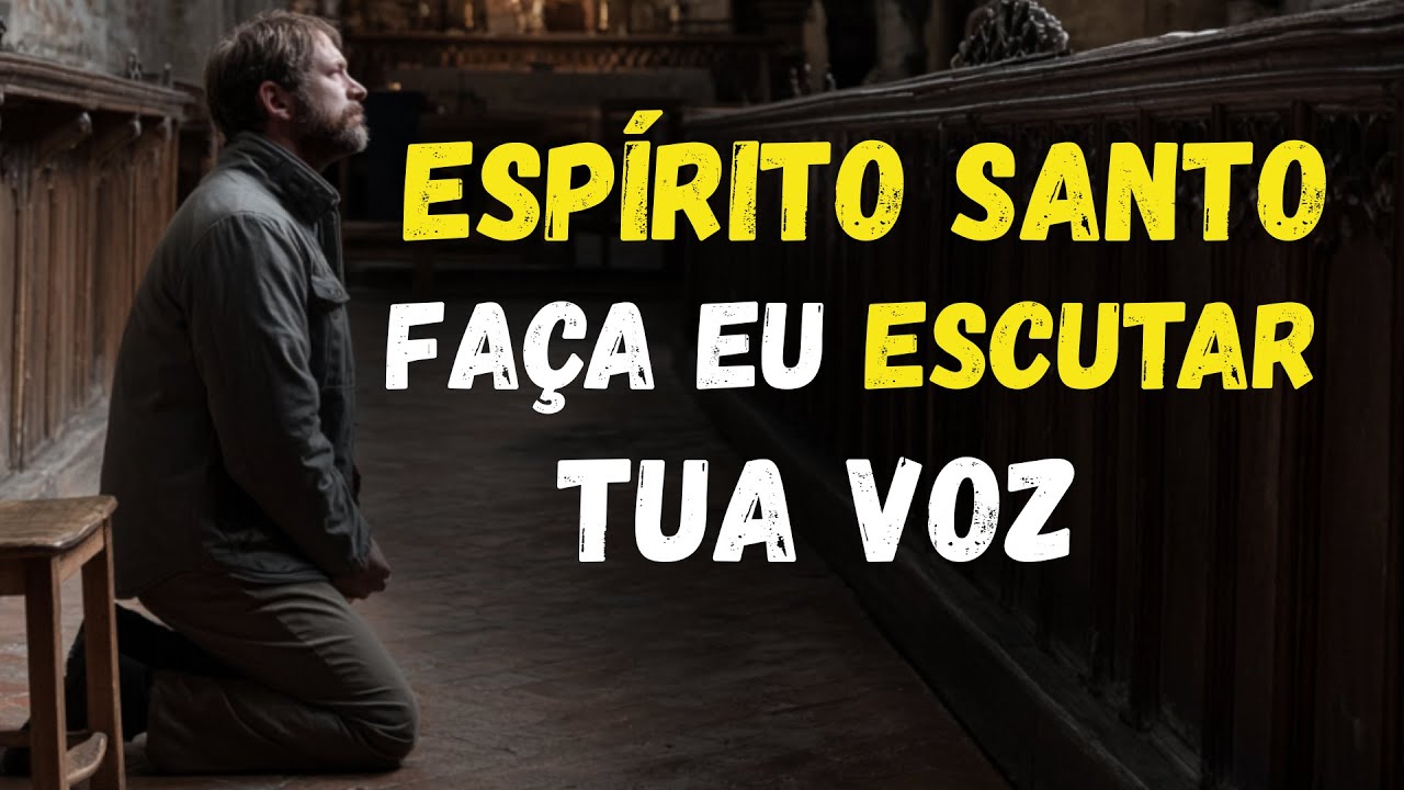 O que o ESPÍRITO SANTO GRITA quando você FINALMENTE para para ESCUTAR