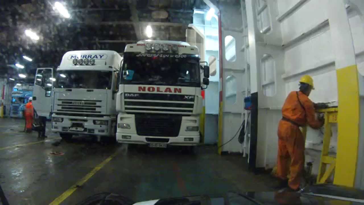 Boarding Ferry from Ireland (Rosslare) to France (Cherbourg)