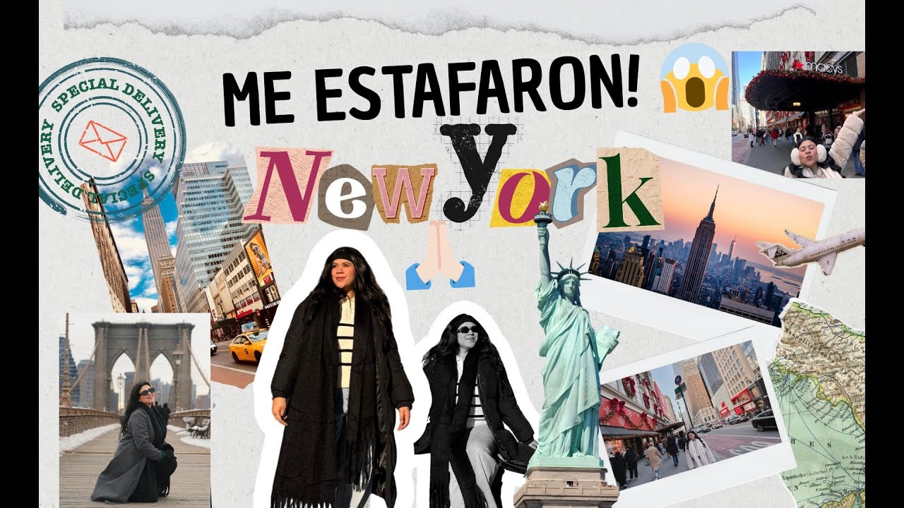 ME ESTAFARON! -  El propósito de mi viaje a New York