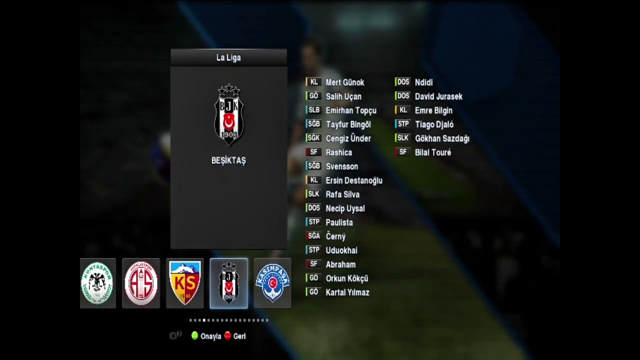Pes 2013 Transfer Yaması 2025-2026 sezonu Trendyol Süper Lig - 1. Lig yaması Demo (Yama Yakında )