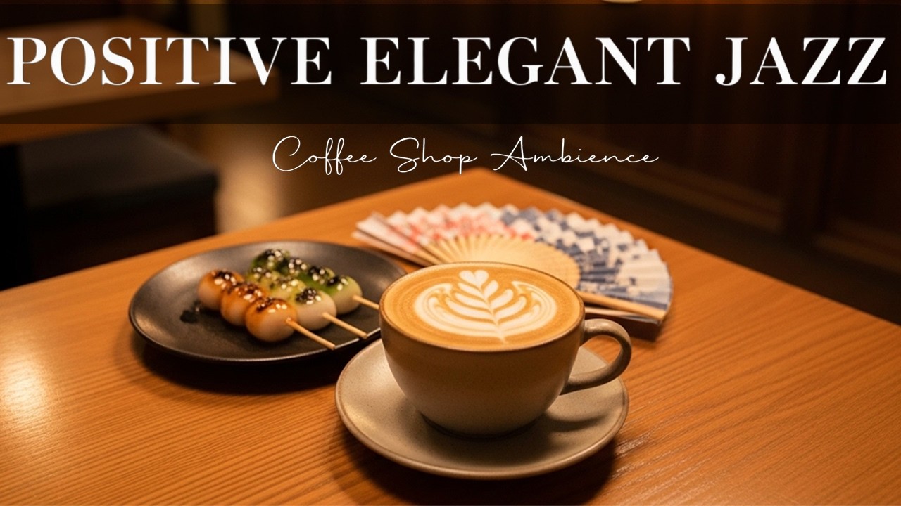 Soft Coffee Shop Ambience ☕ Relaxing Smooth Jazz & Bossa Nova for Productive Days