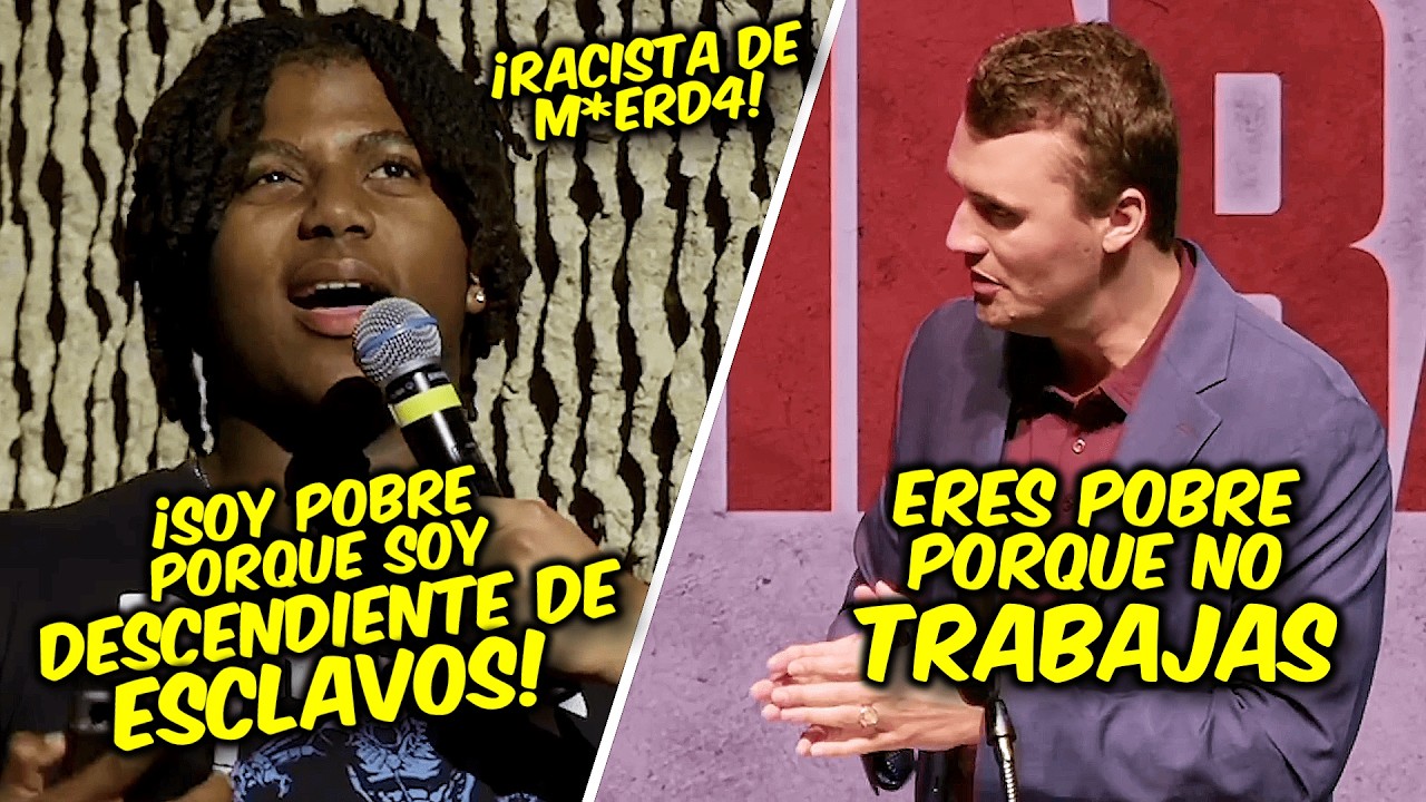 🔥DE*STRUYE a JOVEN VICTIMISTA que ve RACISMO HASTA EN LA SOPA🔥Charlie Kirk sub espa&ntilde;ol