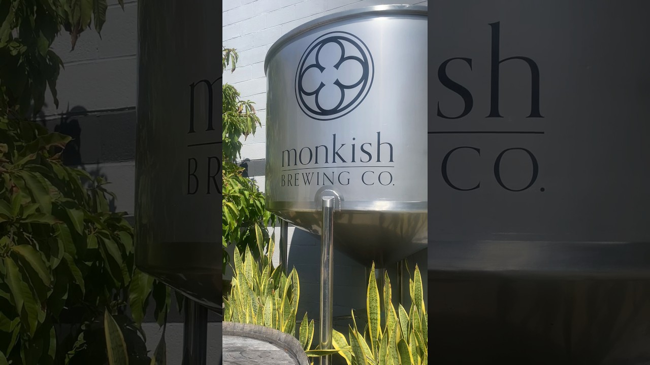 Quick look at visiting Monkish Brewing on a road trip back home to Texas. #monkishbrewing