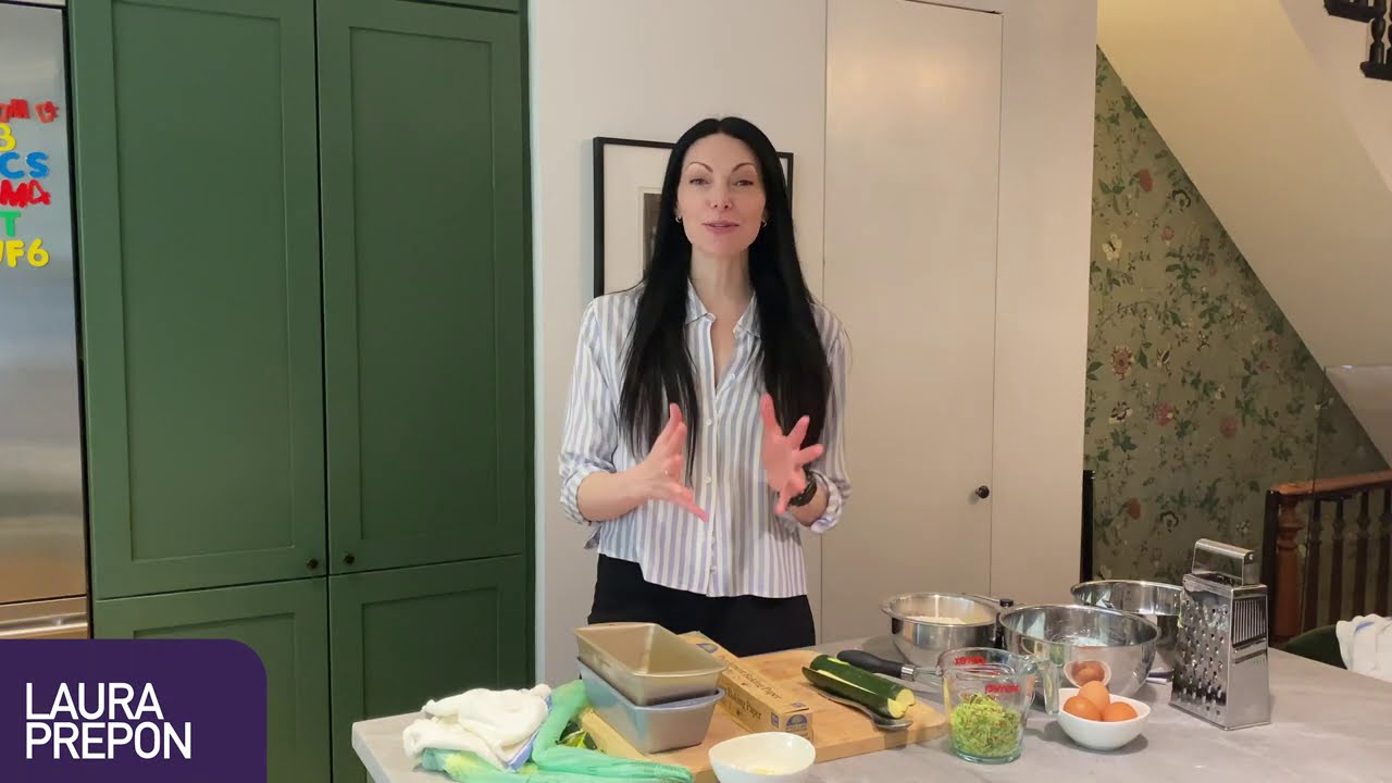 How to Prep Zucchini Walnut Bread