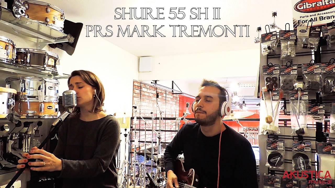 #3 Teste Microfone Shure 55 SH II E PRS Mark Tremonti.