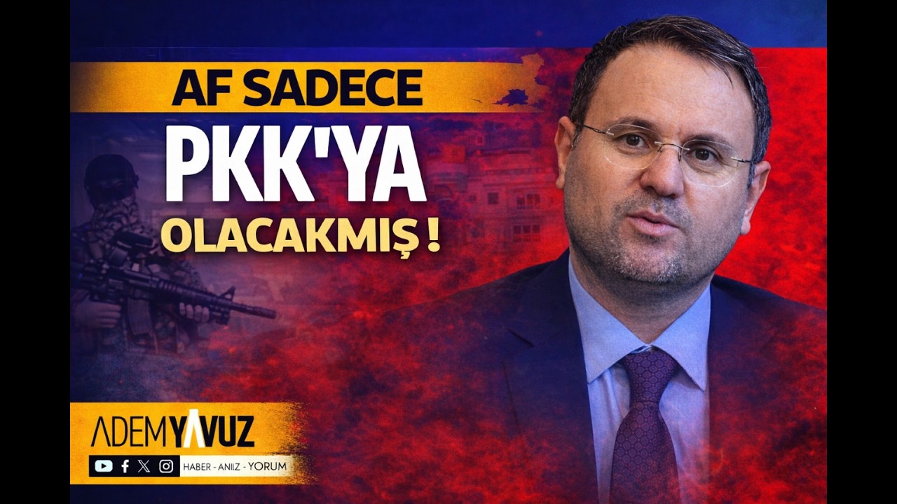 GÜRLEK AÇIKLADI; AF PKK'YA ÖZEL OLACAK