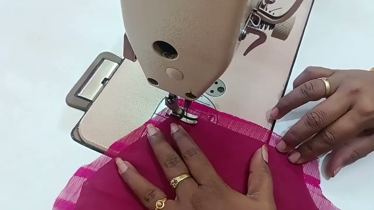 ரொம்ப ஈசியா பிளவுஸ் தைக்கலாம் வாங்க
