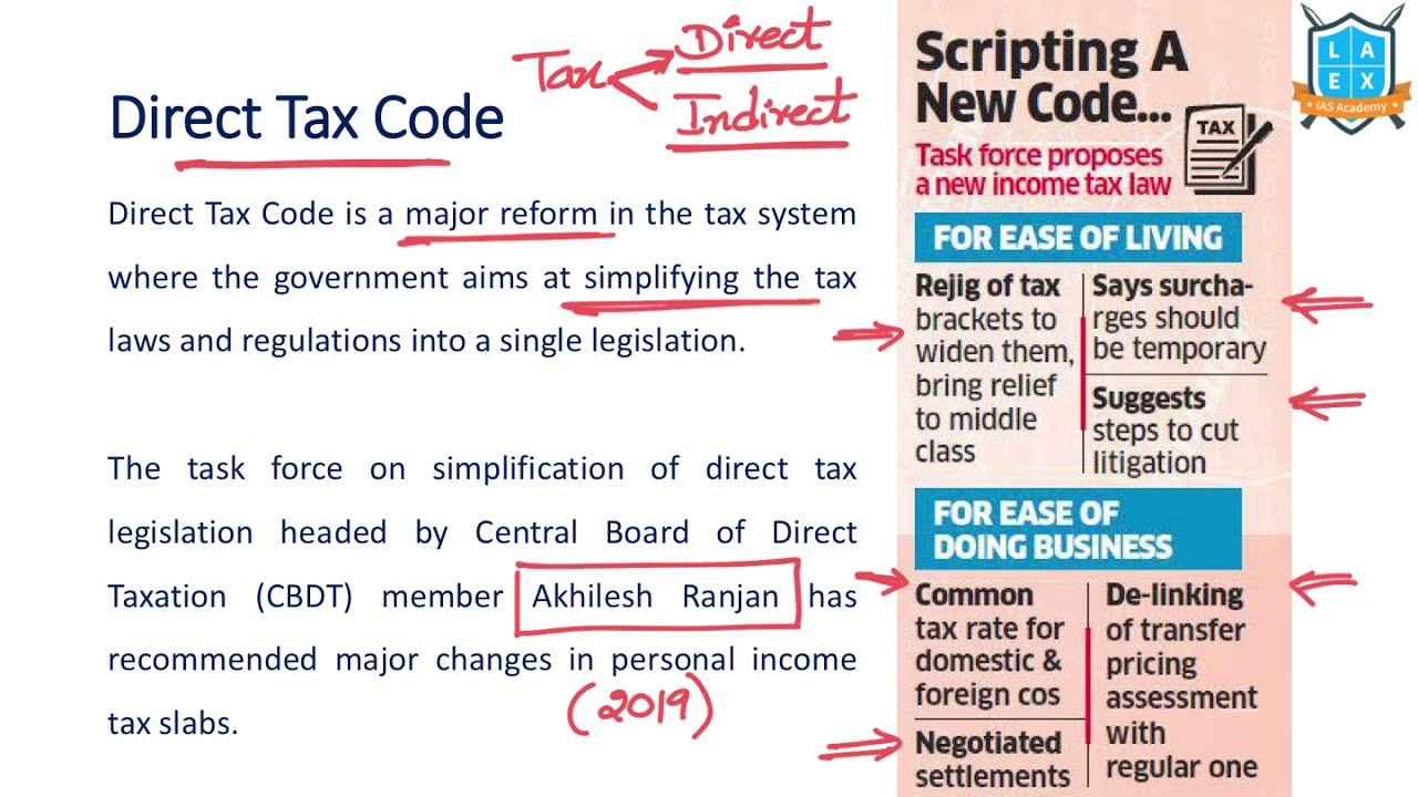 What is Direct Tax Code ? || Direct Tax Code అంటే ఏమిటి? || La Excellence