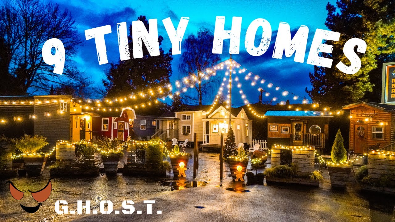 9 Tiny Homes TOUR on 1 Lot - Which Tiny Home Would You Stay In?