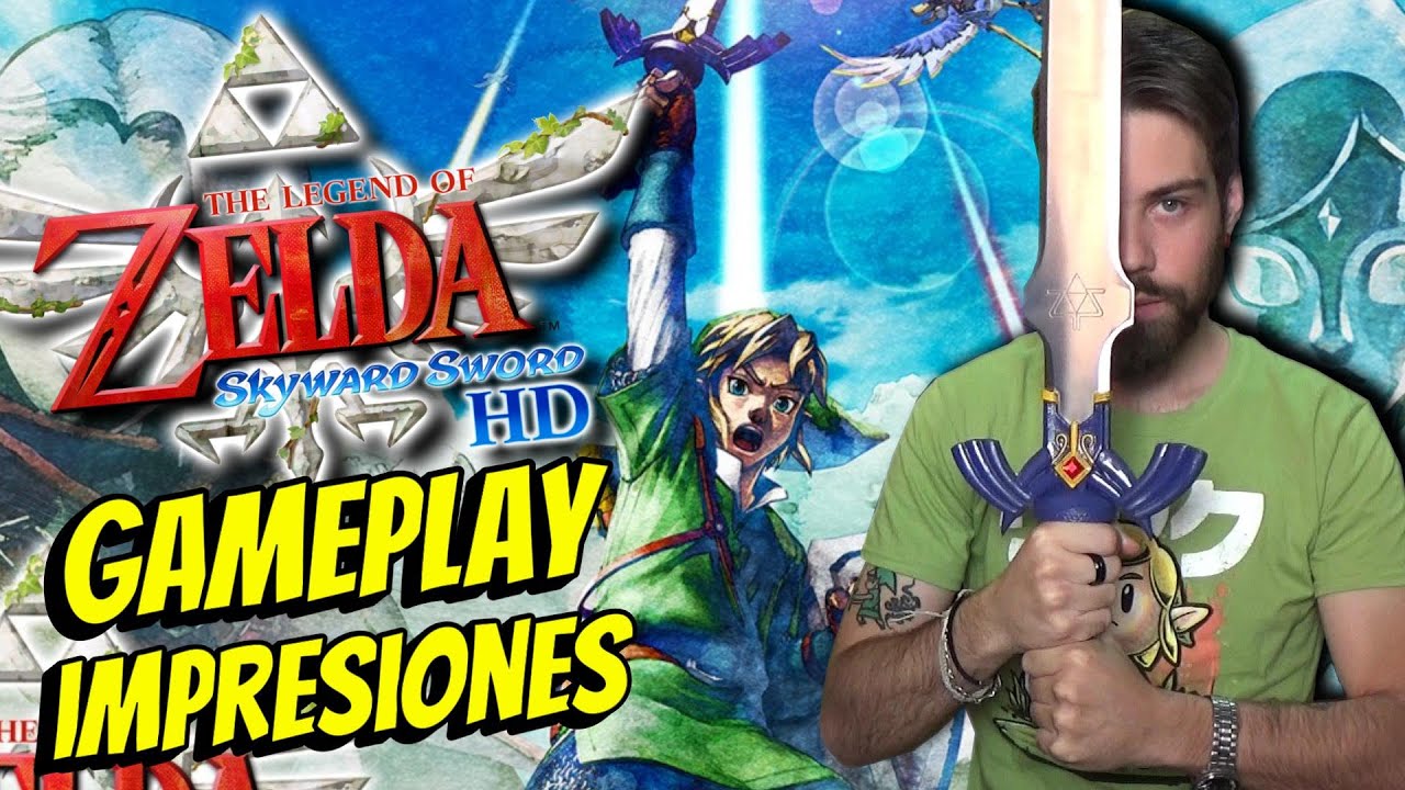 Así se ve ZELDA SKYWARD SWORD HD en Nintendo Switch! Gameplay | SÍ! SE VE MUCHO MEJOR!