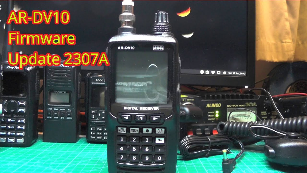 Обновление прошивки AOR ar dv10