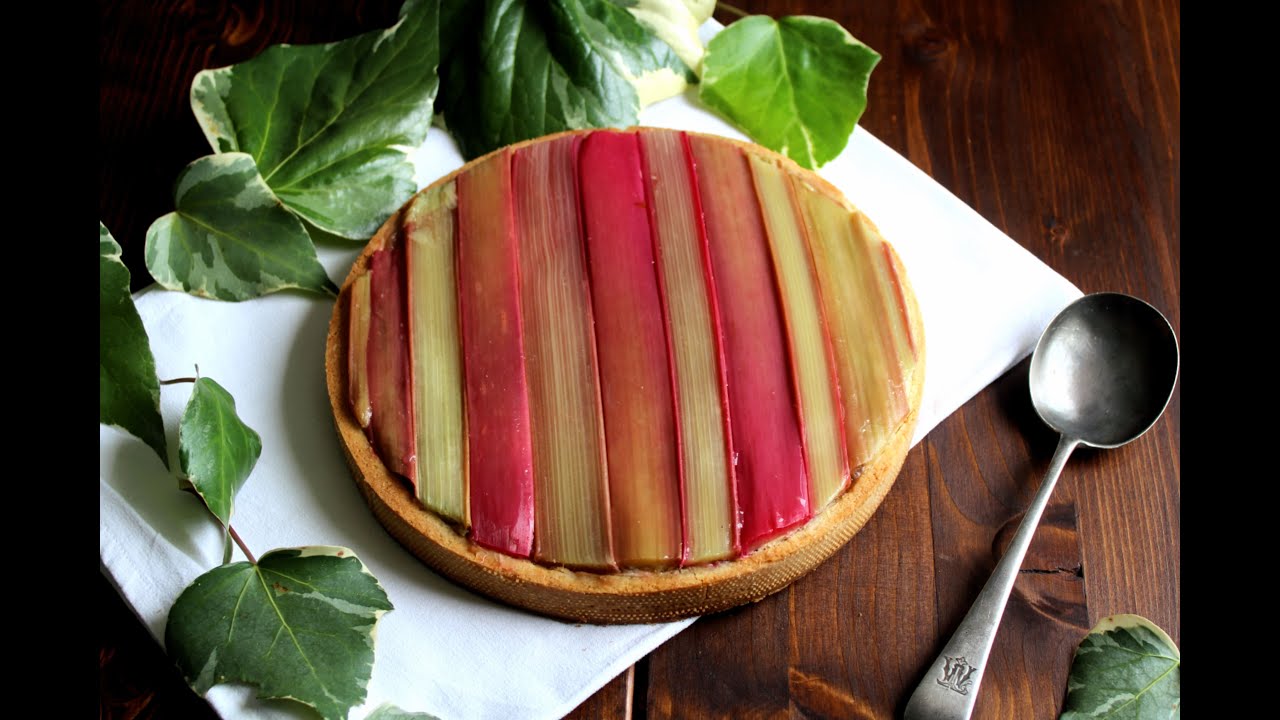 Tarte à la rhubarbe